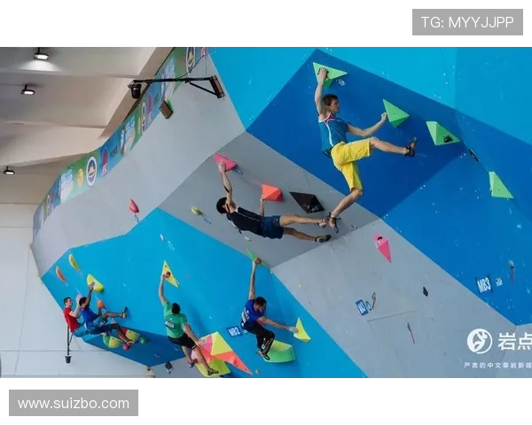 重庆攀岩队在极限运动会中以68分稳居积分榜首位